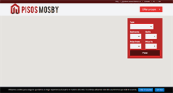 Desktop Screenshot of pisosmosby.com